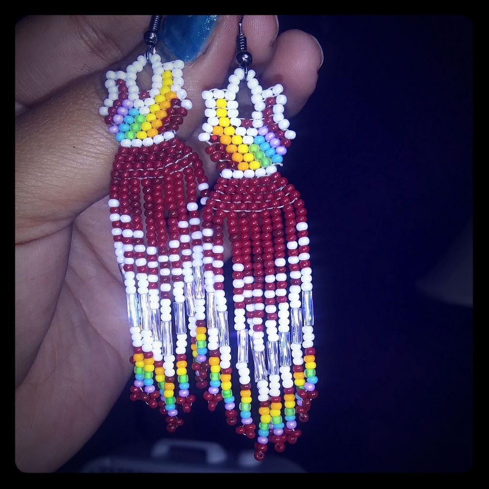 Beaded earrings